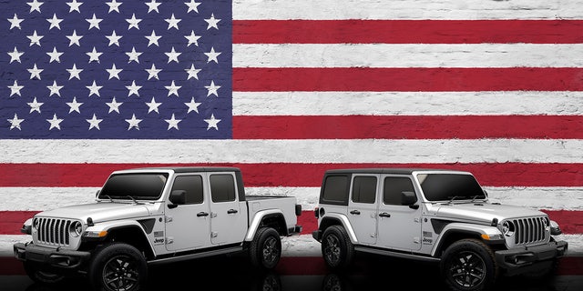 Purchases of the Jeep Gladiator and Wrangler include a $250 donation to military charities.