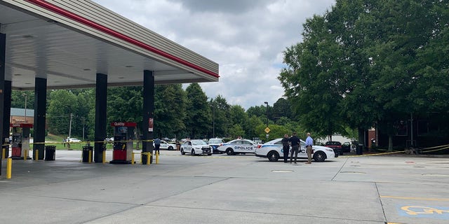 The attempted carjacking happened outside the Quik Trip convenience store and gas station on Peachtree Parkway in Peachtree Corners, Georgia, on Sunday.