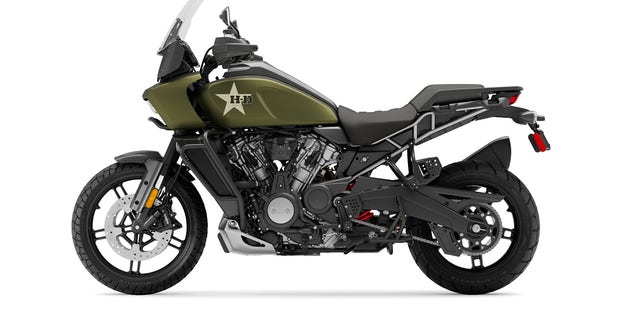 The Pan America 1250 Special GI was designed as a tribute to the United States Armed Forces.