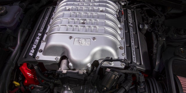 The Demon is powered by a 6.2-liter supercharged V8.