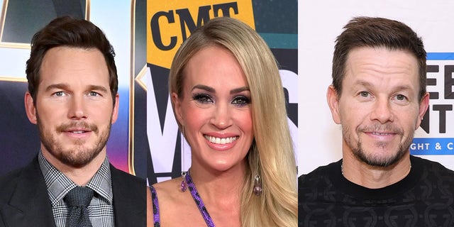 Chris Pratt, Carrie Underwood and Mark Wahlberg are just a few of the Hollywood stars who have testified to faith in their careers. 