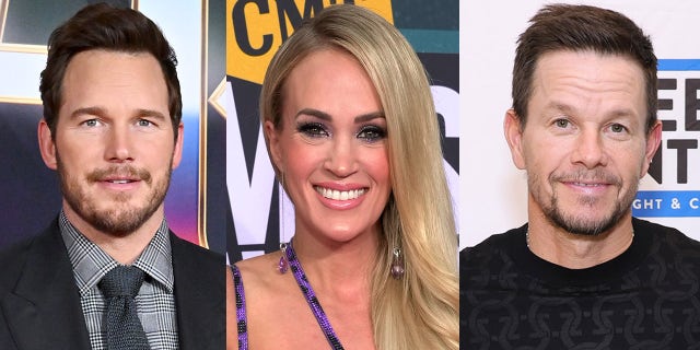 Chris Pratt, Carrie Underwood and Mark Wahlberg are just a few of the Hollywood stars who have testified to faith in their careers. 