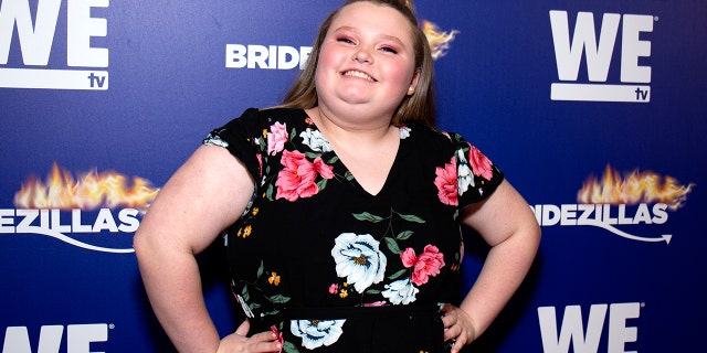 Alana 'Honey Boo Boo' Thompson on red carpet