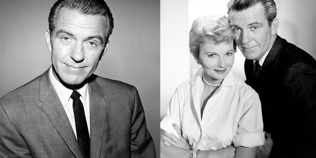 Hugh Beaumont starred as on-screen father Ward Cleaver in "Leave It to Beaver."