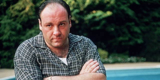 james gandolfini as tony soprano