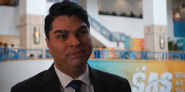 Seattle radio show host Jason Rantz discusses the media's coverage of progressive crime policies at the Turning Point USA Student Action Summit in Tampa, Florida.