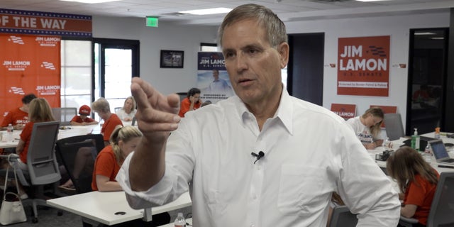 Jim Lamon, who is fighting to unseat Arizona Sen. Mark Kelly, says he is the America First candidate, despite missing former President Trump's endorsement.