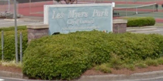 The weapon was found by a fellow camper at Les Myers Park camp in Concord, North Carolina.
