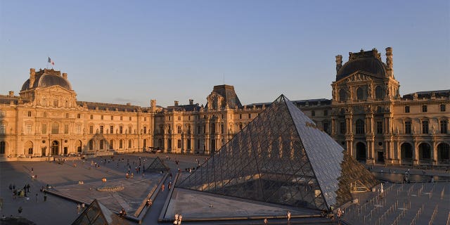 The Mona Lisa is showcased at the Lourve in Paris, France.