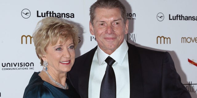 Linda McMahon and Vince McMahon attend the New York Moves Magazine's 10th Anniversary Power Women Gala at the Grand Hyatt New York on November 14, 2013 in New York City.