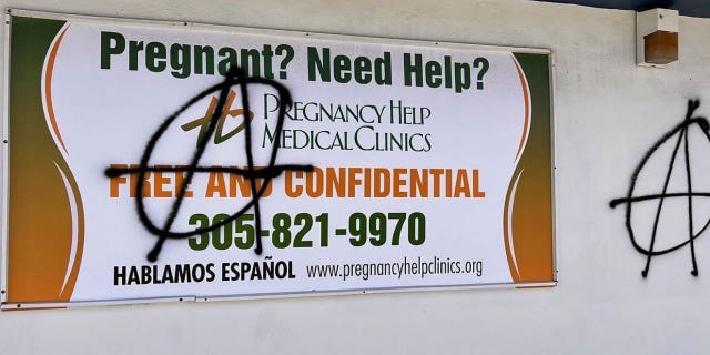 A pro-life clinic in Miami was vandalized days before the state blocked Florida's 15 week abortion ban
