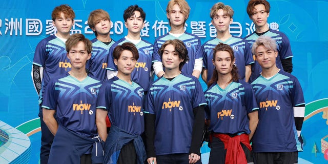 Hong Kong boy band "Mirror" stopped their concert after a LED monitor fell on two dancers on stage.