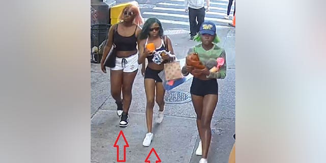 NYPD Hate Crimes Task Force said two of the three suspects sought in an "anti-White assault" have been apprehended.