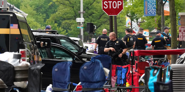 Police at scene of HP, IL Fourth of July parade after shooting 