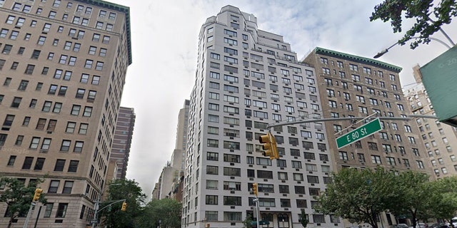 The man fell from the rear window on the 6th floor of a 21-story building on 920 Park Avenue on the Upper East Side.