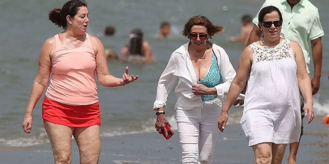 Nancy Pelosi traveled to Italy with her husband Paul Pelosi.