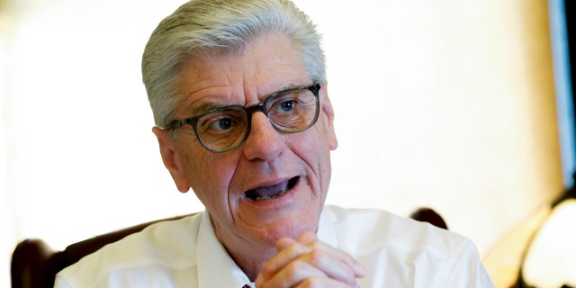 Gov. Phil Bryant speaks about his legacy following a life of public service in his office at the Capitol in Jackson, Mississippi, on Jan. 8, 2020. 