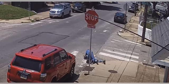 A would-be robbery victim turned the tables on two armed suspects in Philadelphia on Monday.