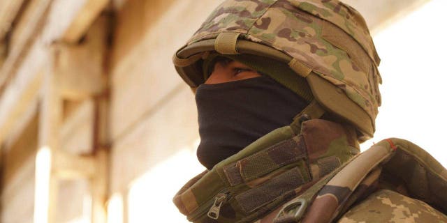 Belarusian soldier of the Kastus Kalinouski regiment in Ukraine