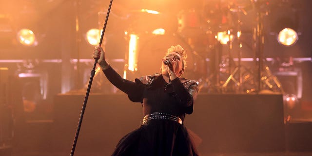 Pink performs on stage for the 2021 Billboard Music Awards, broadcast on May 23, 2021 at Microsoft Theater in Los Angeles, California. 