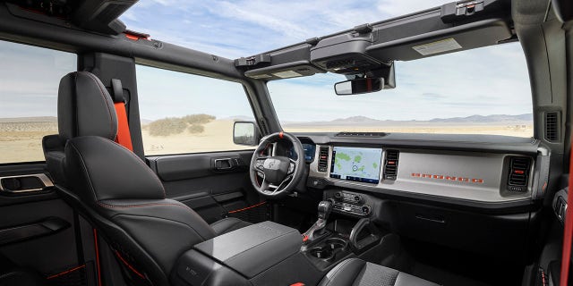 The Bronco Raptor comes standard with a removable hard top. 