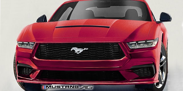 This rendering of the seventh generation Ford Mustang is based on disguised prototypes and other leaked images.