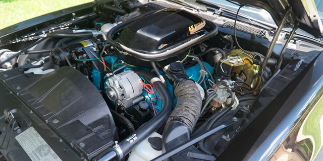 The Trans Am features a 6.6-liter V8.