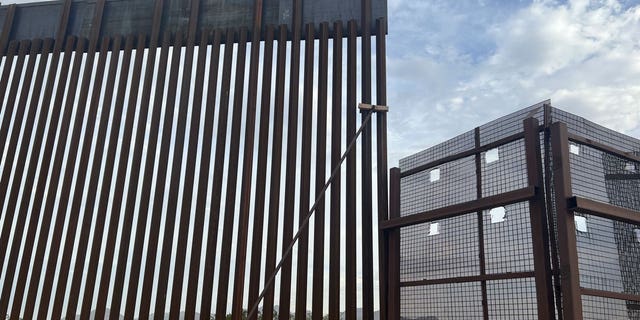 The U.S. border at El Paso, Texas