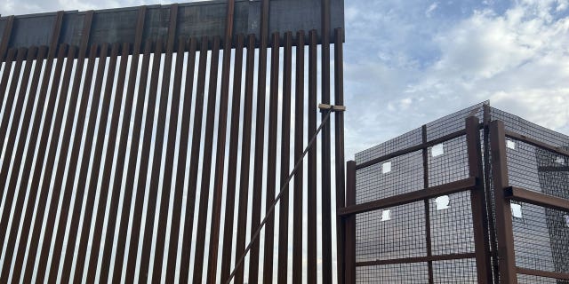 The U.S. border at El Paso, Texas