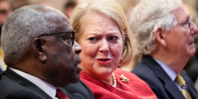 Democrats cited McConnell's work appointing justices and activities from Justice Clarence Thomas's wife, Ginni, as reasons to impose a code of ethics for the Supreme Court.