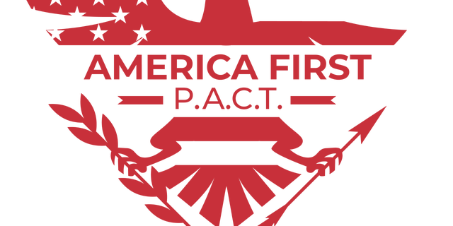 Logo for the America First P.A.C.T., a group of outsiders and first-time candidates who say they're dedicated to preserving traditional American values of freedom and exceptionalism.
