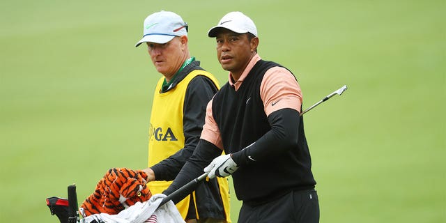 Woods har haft tre caddier i løbet af sin lange golfkarriere.  Hans caddies modtager en procentdel af deres præmiegevinster oven i deres grundløn. 
