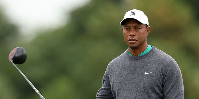 Tiger Woods juega al golf