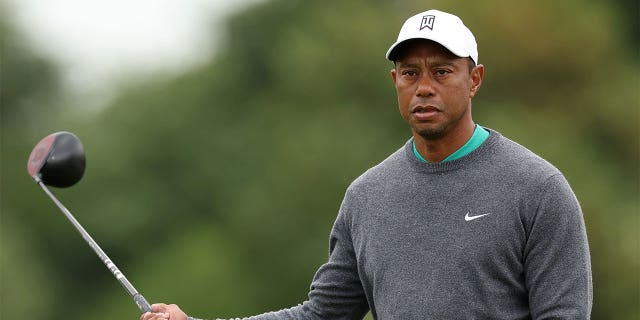 Tiger Woods juega al golf