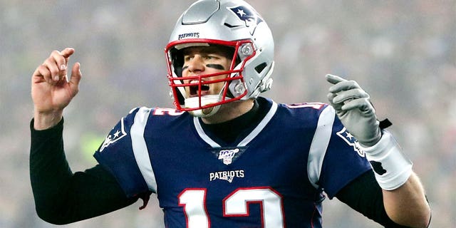 Tom Brady z New England Patriots.