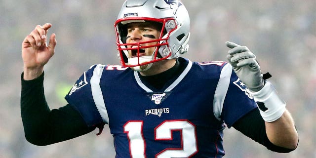 Tom Brady z New England Patriots.