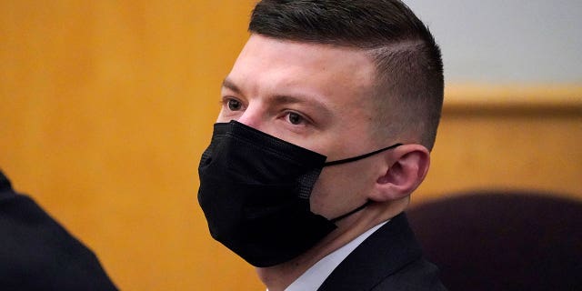 Volodymyr Zhukovskyy listens to evidence during his pretrial hearing at the Coos County Superior Court, on, Nov. 9, 2021, in Lancaster, N.H. Zhukovskyy, 25, of West Springfield, Mass., is scheduled to face trial starting on July 25, 2022, on multiple counts of negligent homicide, manslaughter, driving under the influence and reckless conduct stemming from the crash that killed seven motorcyclists that happened in Randolph on June 21, 2019.
