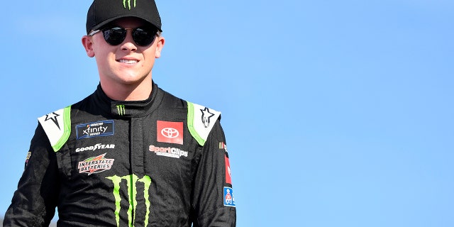 Ty Gibbs is usually sponsored by Monster Energy in the Xfinity Series.