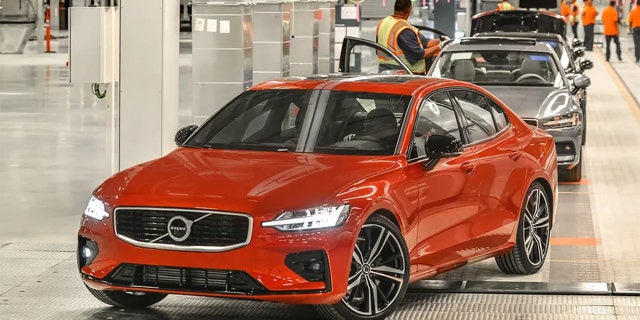 The Volvo S60 is built at the company's factory in Charleston, S.C.