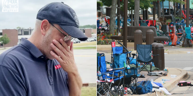 A witness to the Highland Park shooting during the July 4 parade recounts the shooting that left six people dead and described the efforts to save children.