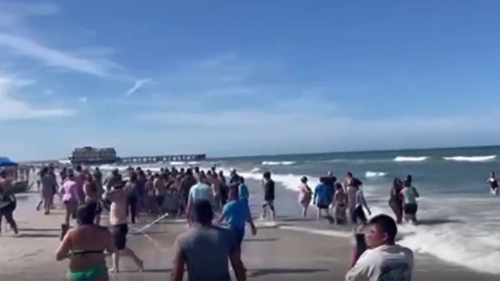 Daytona Beach attendees, including child, injured after car drives onto sand, crashes in ocean Daytona Beach attendees, including child, injured after car drives onto sand, crashes in ocean