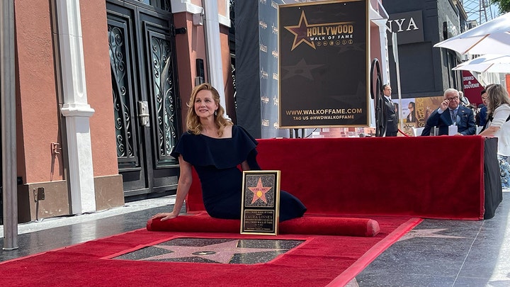 Laura Linney talks getting her star on the Hollwood Walk of Fame