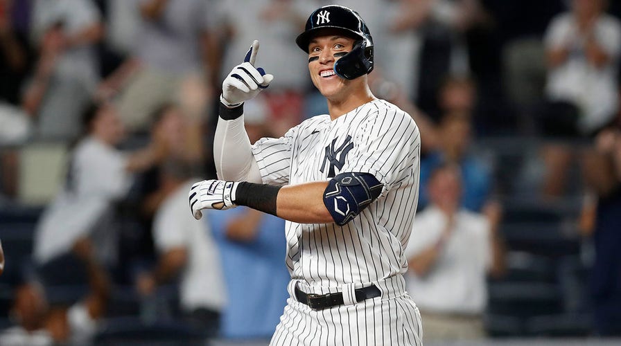 FOX Sports: MLB on X: SEE YA, NUMBER 62! 👨‍⚖️ Aaron Judge now