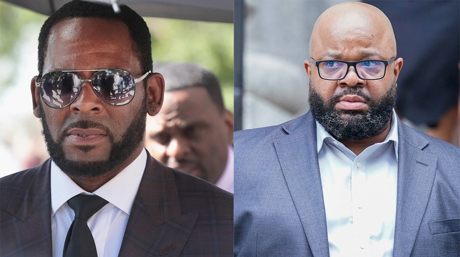 R. Kelly’s manager begins trial over theater-emptying threat