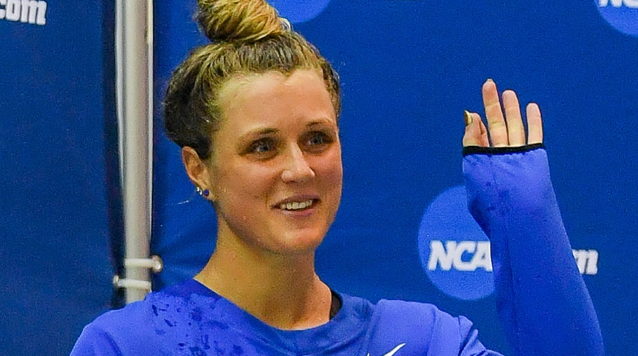 How can he be proud? - Riley Gaines criticizes transgender volleyball  player being given scholarship by University of Washington