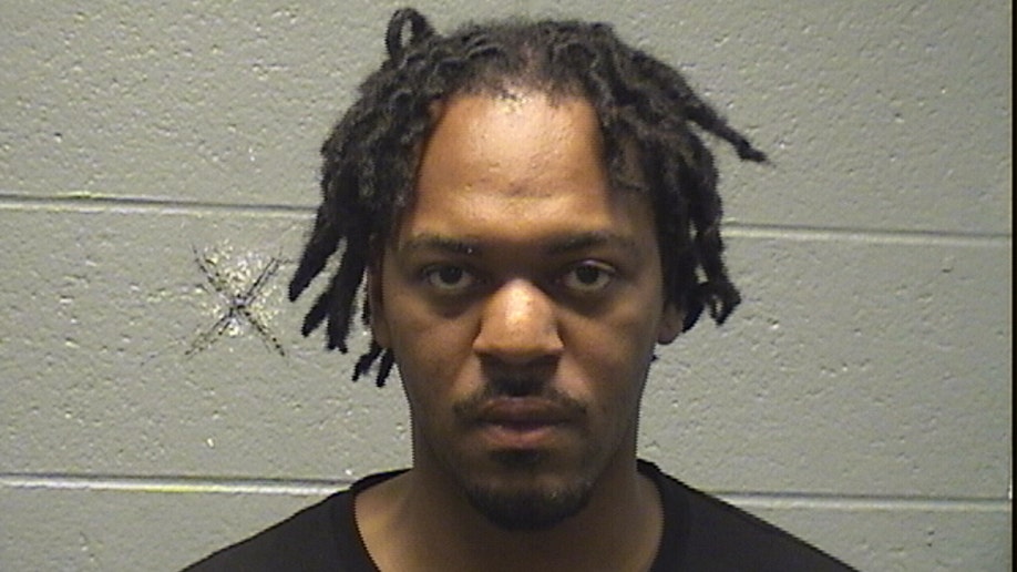 booking photo of Chicago officer shooting suspect Demetrius Harrell