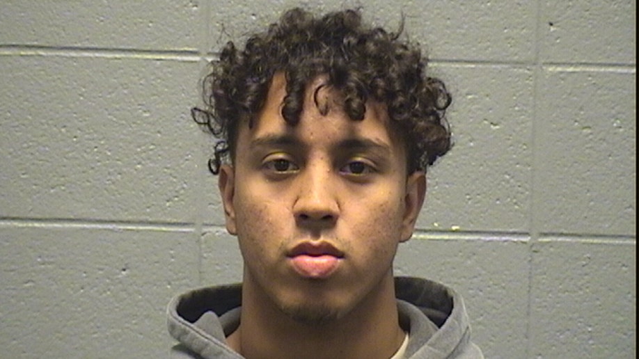 booking photo of Chicago officer shooting suspect Justen Krismantis