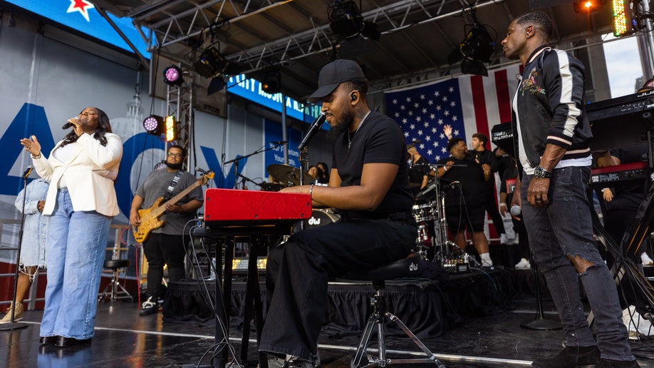 Maverick City Music perform at the 'Fox & Friends All-American Summer Concert Series'