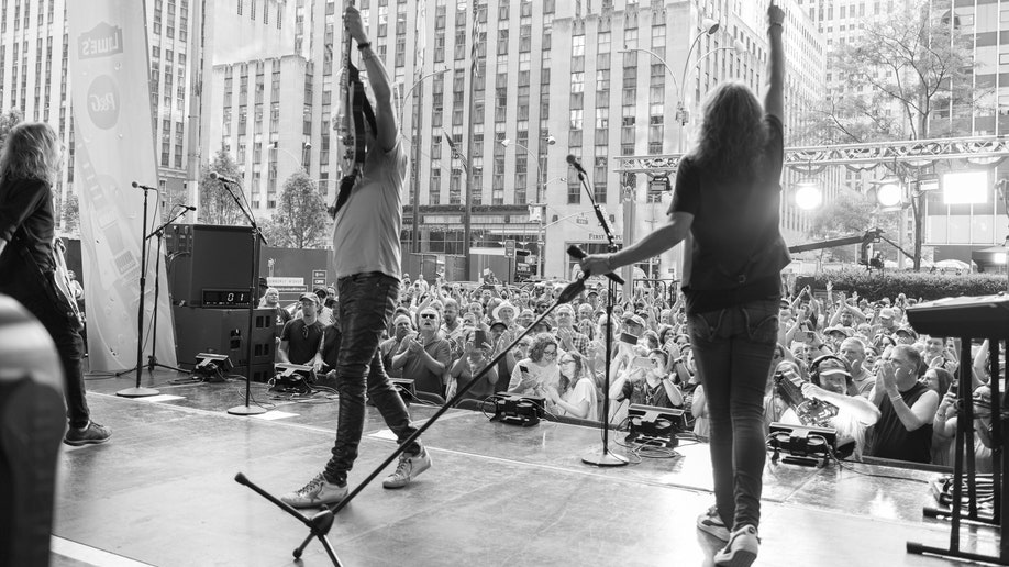 Foreigner performs at Fox & Friends All-American Concert Series