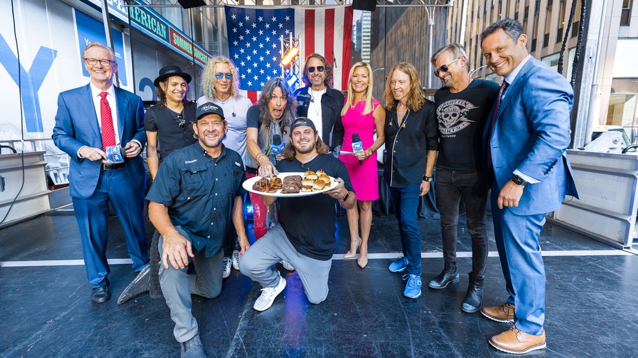 Foreigner performs at Fox & Friends All-American Concert Series